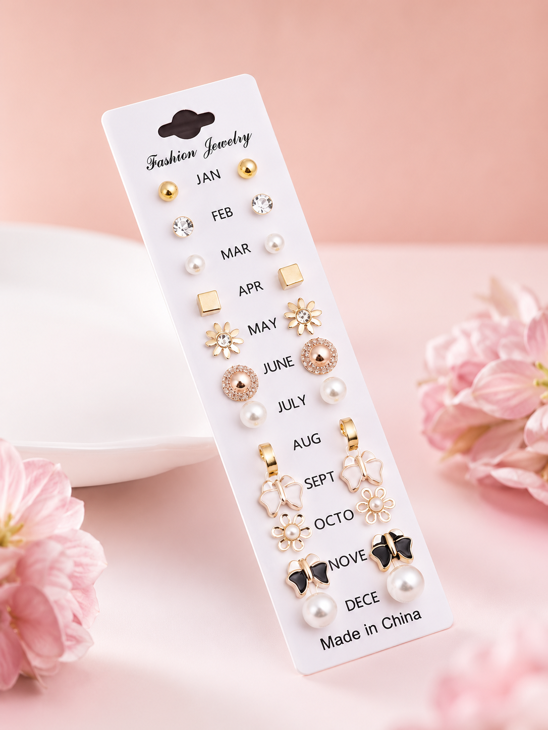 Premium Multi-Style Earrings Set for Women