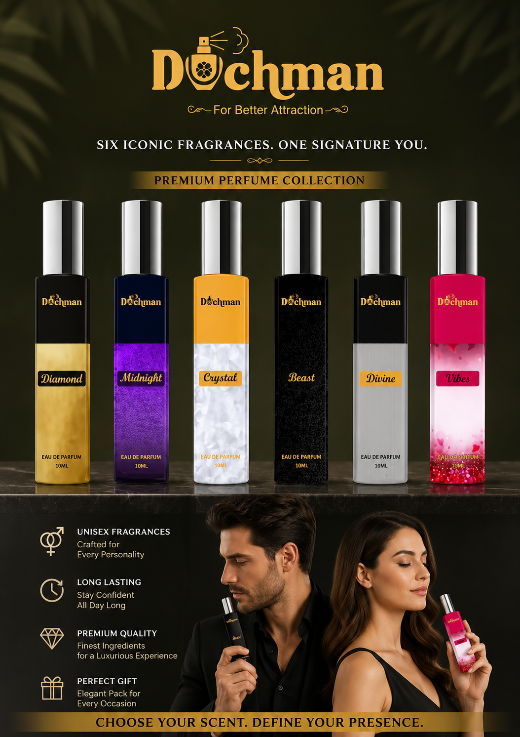 Discover Your Signature Scent – Premium Unisex Perfume Collection