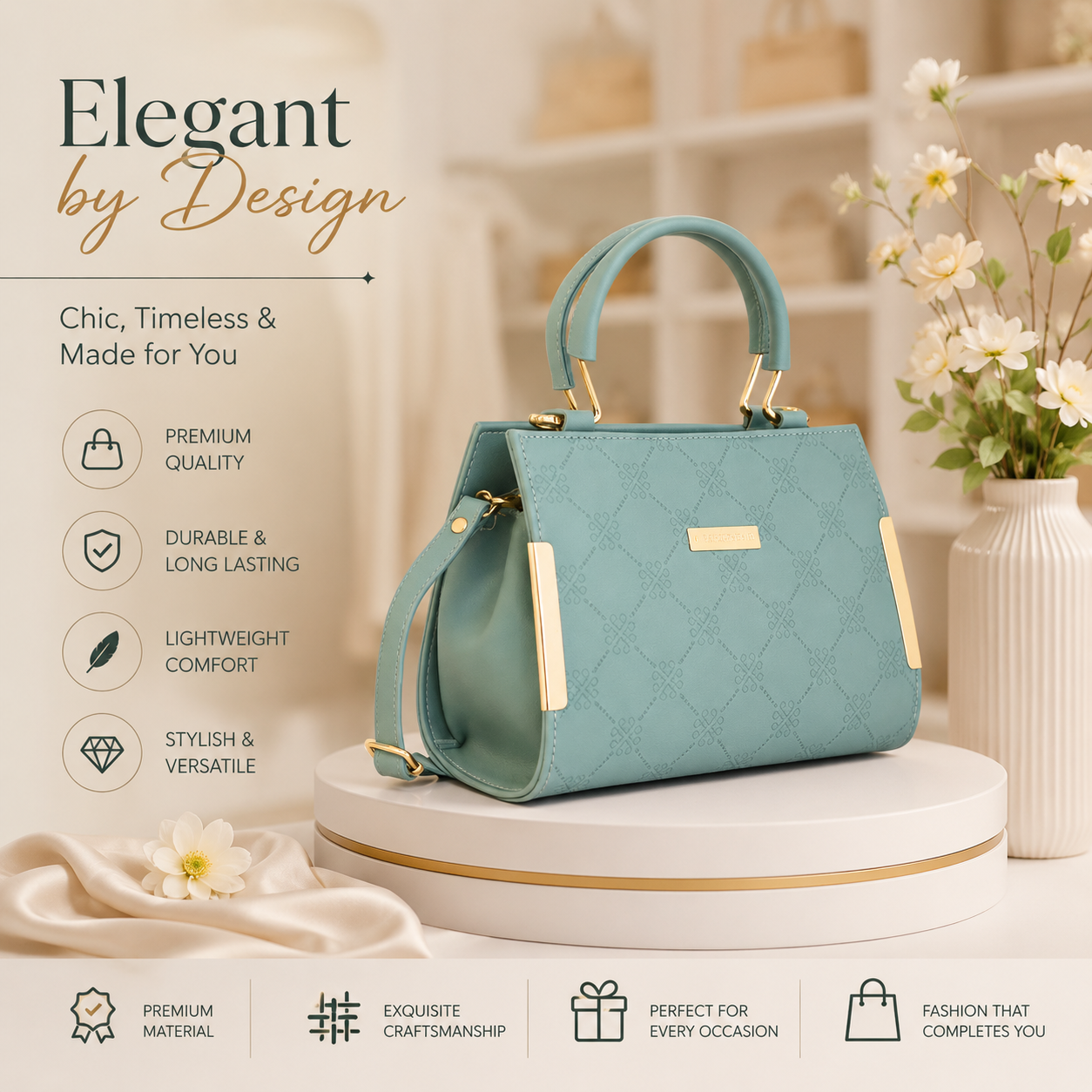 Premium Fashion Shoulder & Hand Carry Bag