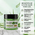 LUVYH Advanced Aloe Vera Face Gel (100g) – Hydrating & Anti-Acne Moisturizer